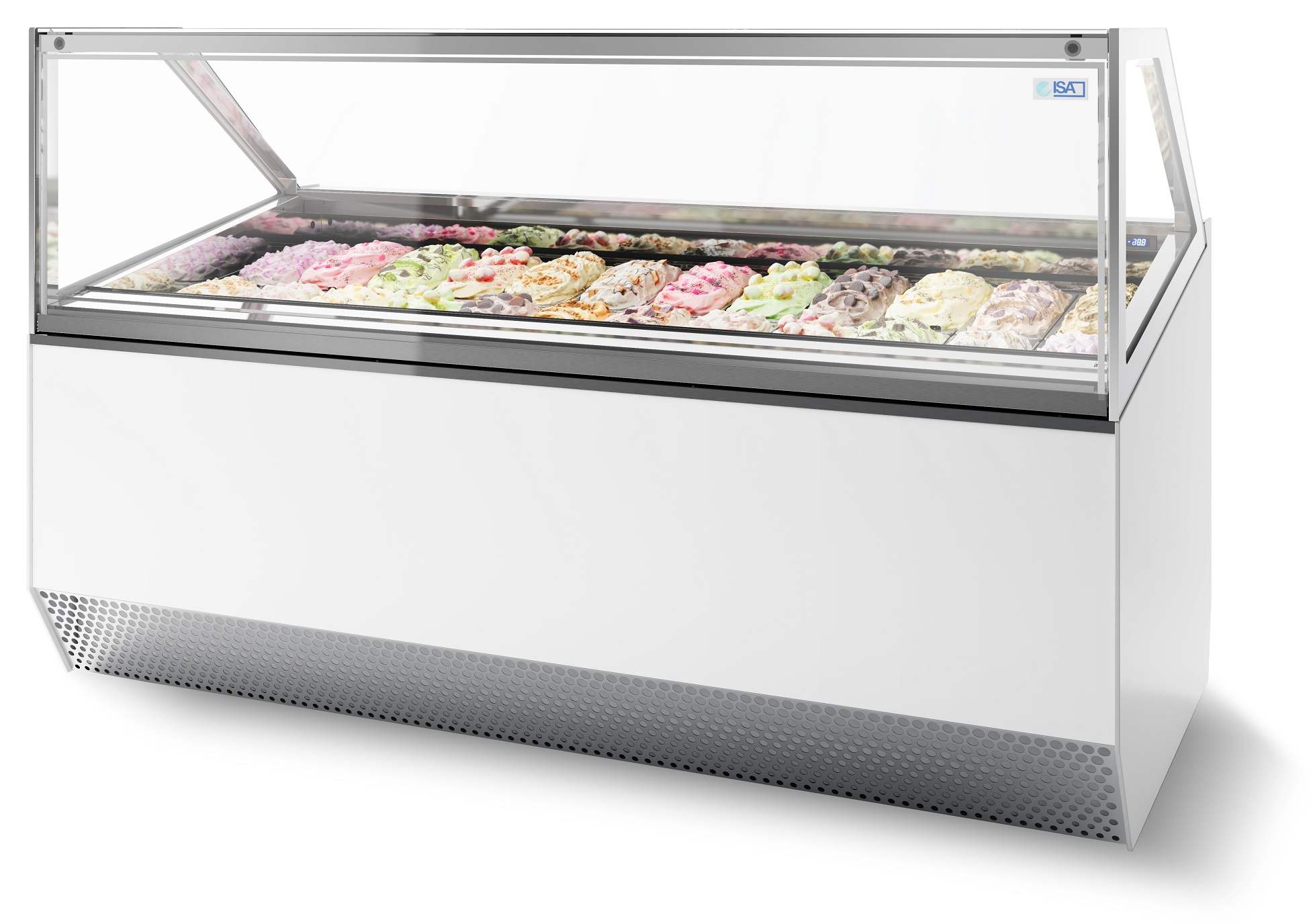 Vitrine à crème glacée professionnelle 870 L négative 1496 mm - 7295.0045 - Combisteel