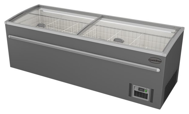 Congélateur bahut pour supermarché couvercles coulissants en verre 1040 L - 7455.2675 - Combisteel