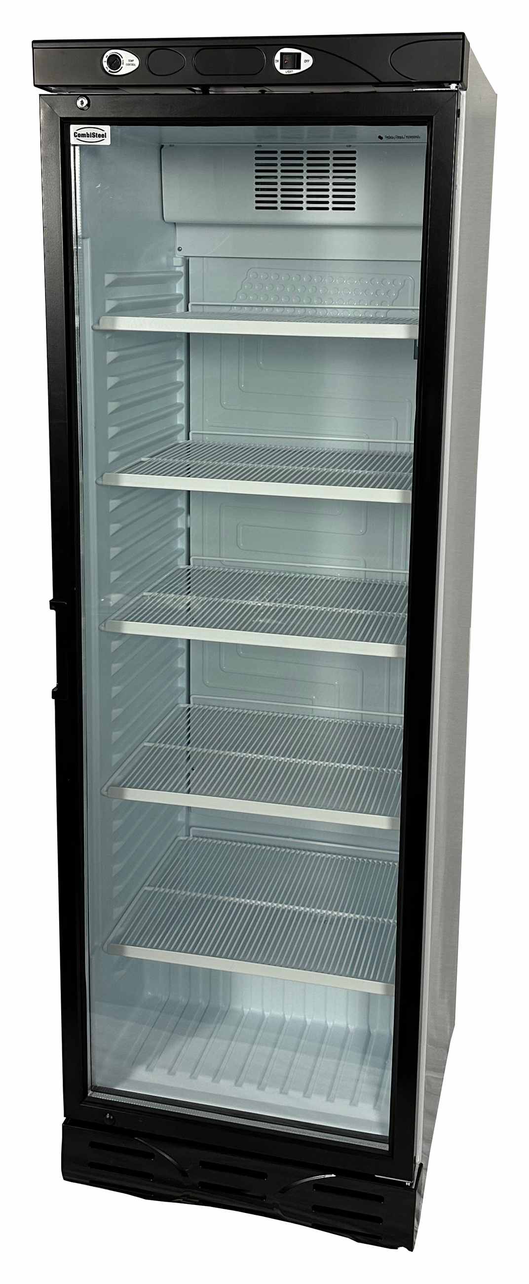 Réfrigérateur professionnel 1 porte vitrée blanc 382 L positif 1863 mm - 7464.0095 - Combisteel en cuisine professionnelle