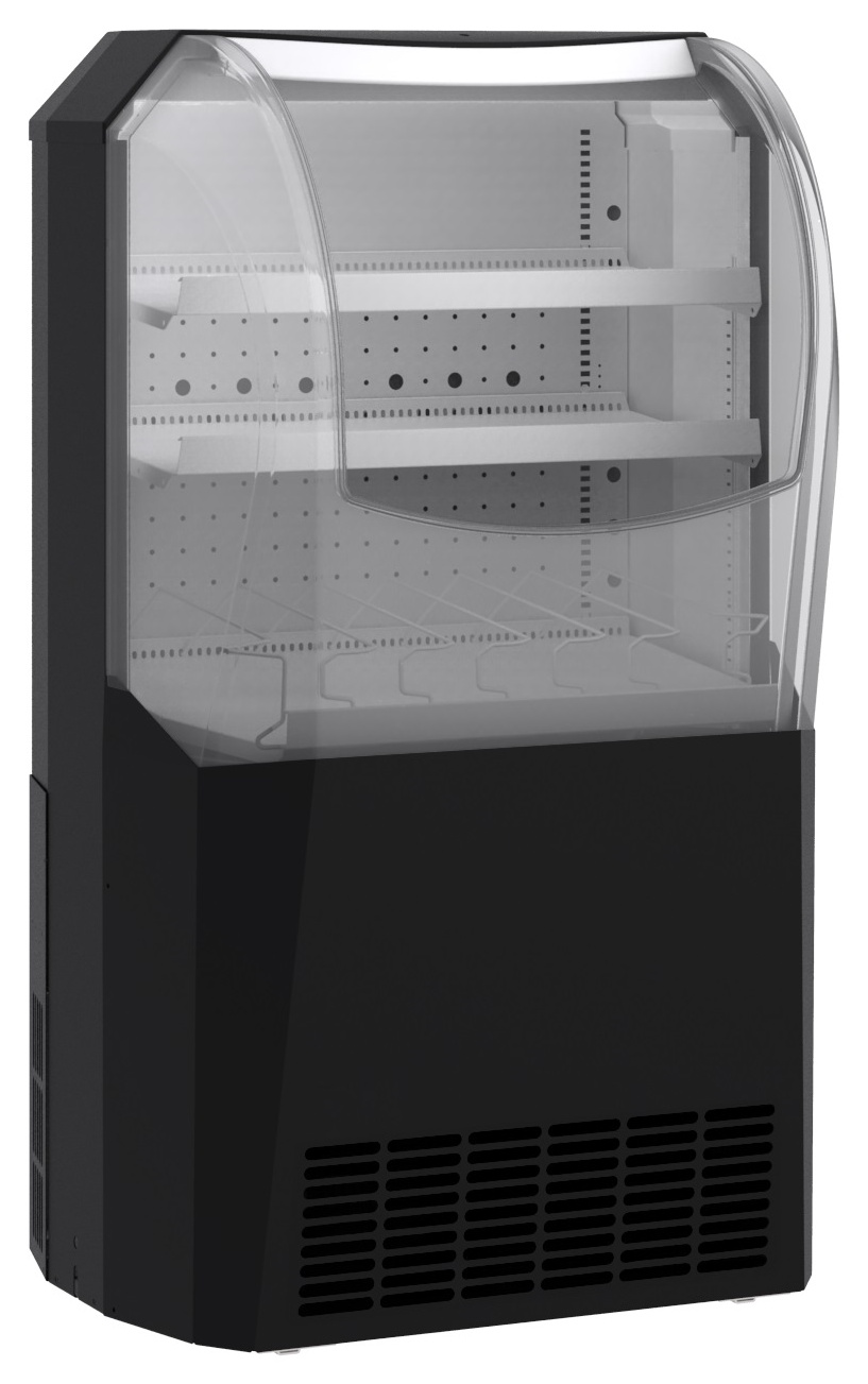 Réfrigérateur professionnel noir positif 210 L à porte - 7464.0300 - Combisteel