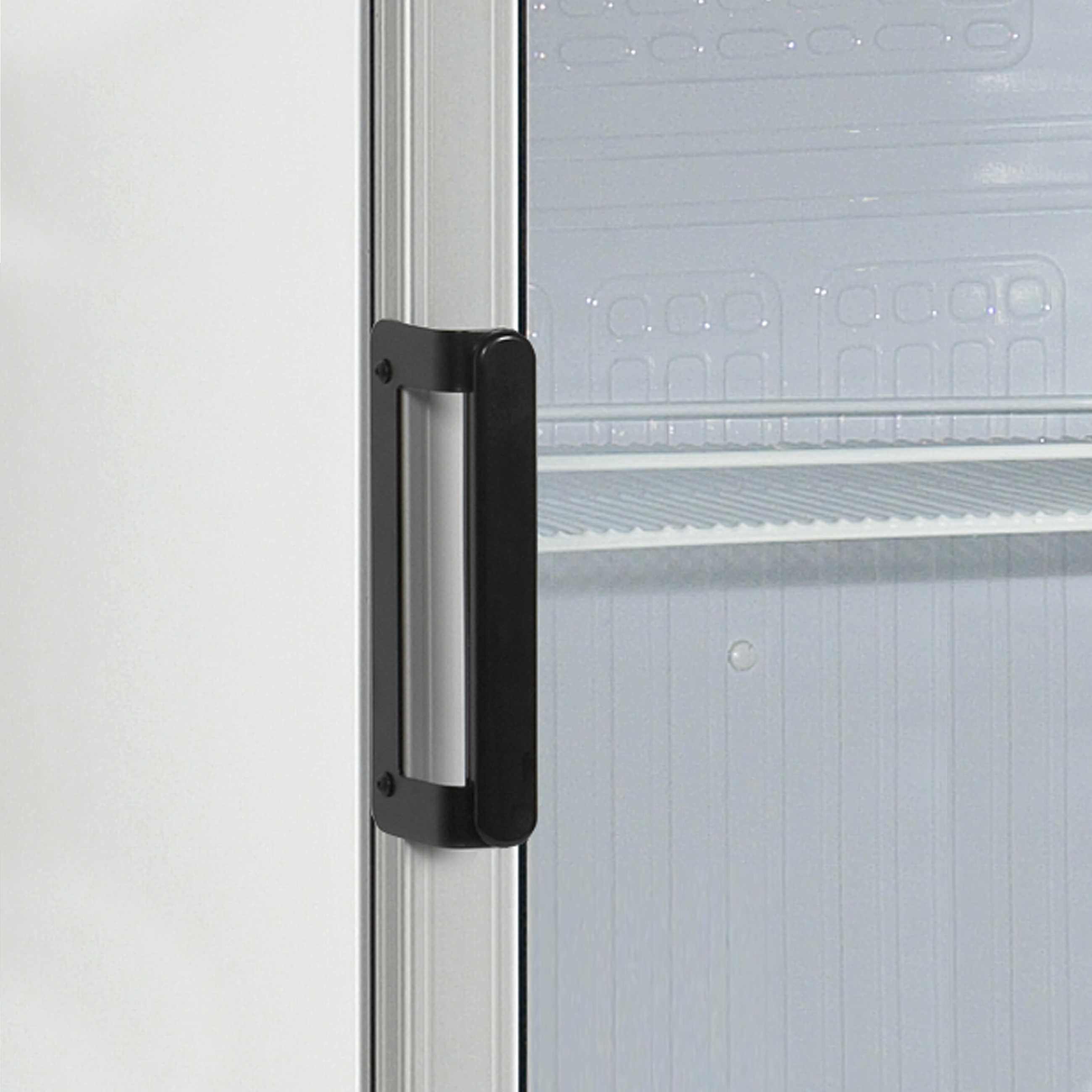 Équipement professionnel 1 porte vitrée blanc positif - FS1380 - Tefcold en cuisine professionnelle