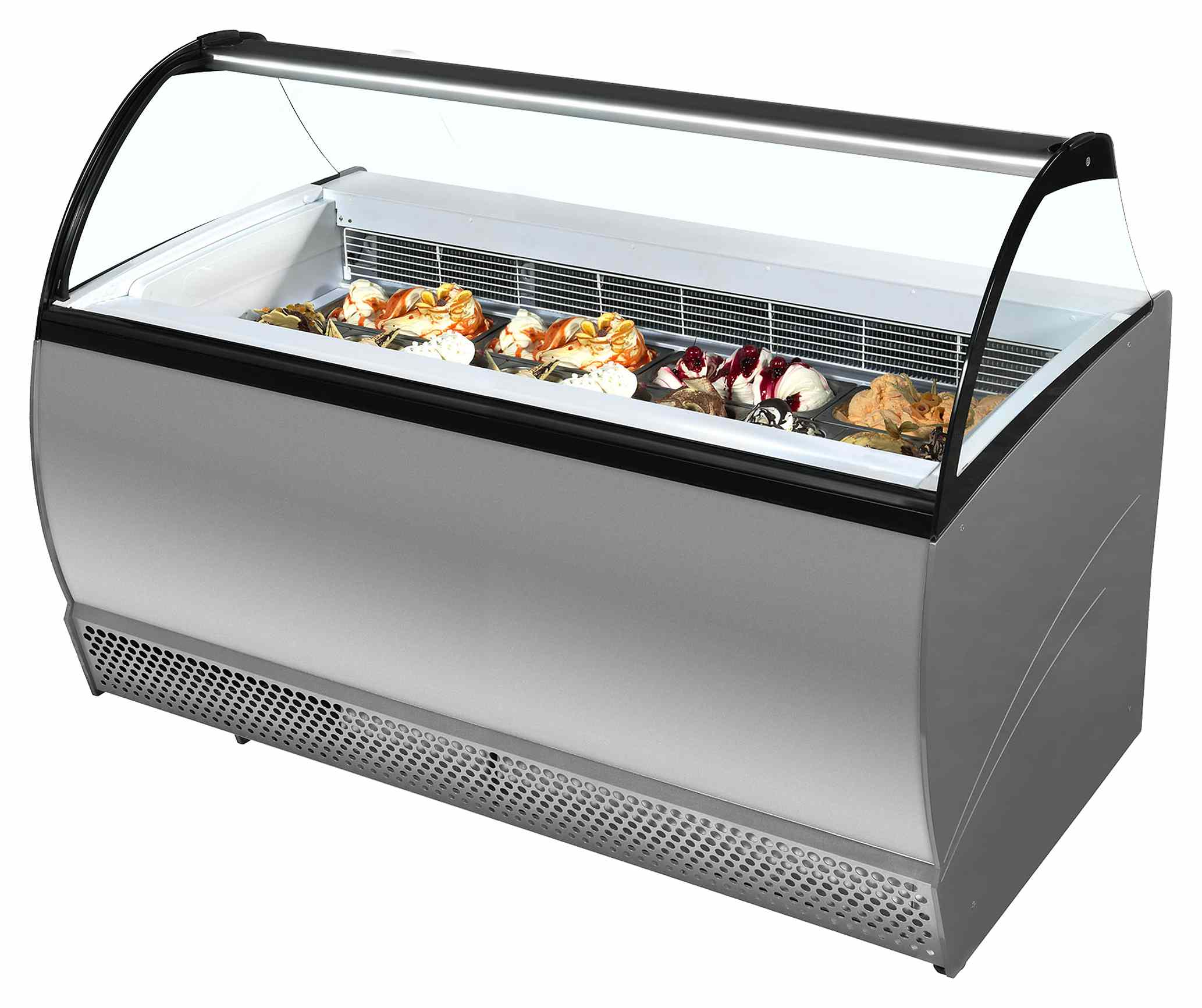 Vitrine à glace professionnelle 13 bacs -16 à -14 °C - ISABELLA 13LX - Tefcold