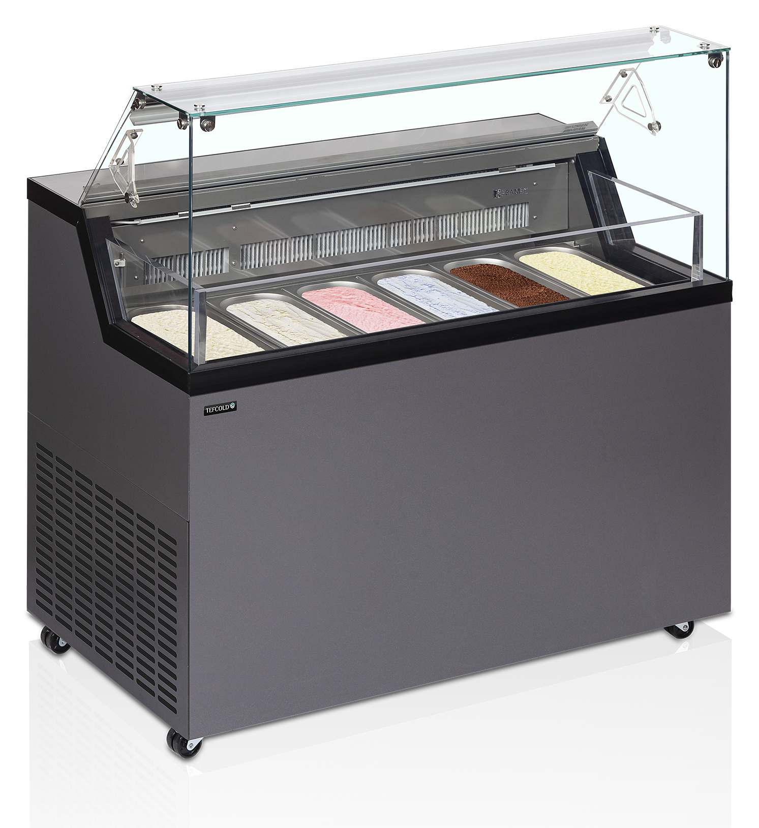 Congélateur professionnel à crème glacée 184 l Napoli -20 à -5 °C 1660 mm - MIRABELLA 6 - Tefcold en cuisine professionnelle