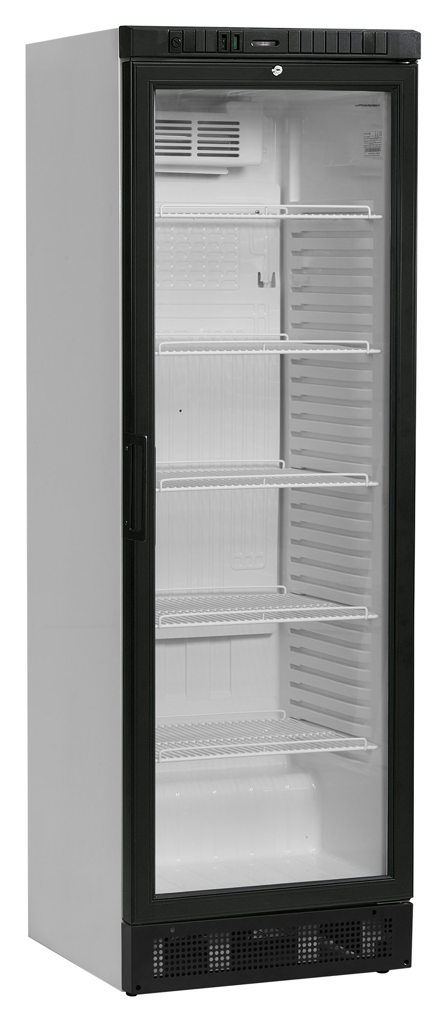Cellier professionnelle 1 porte vitrée Blanche positive - SCU1375 - Tefcold