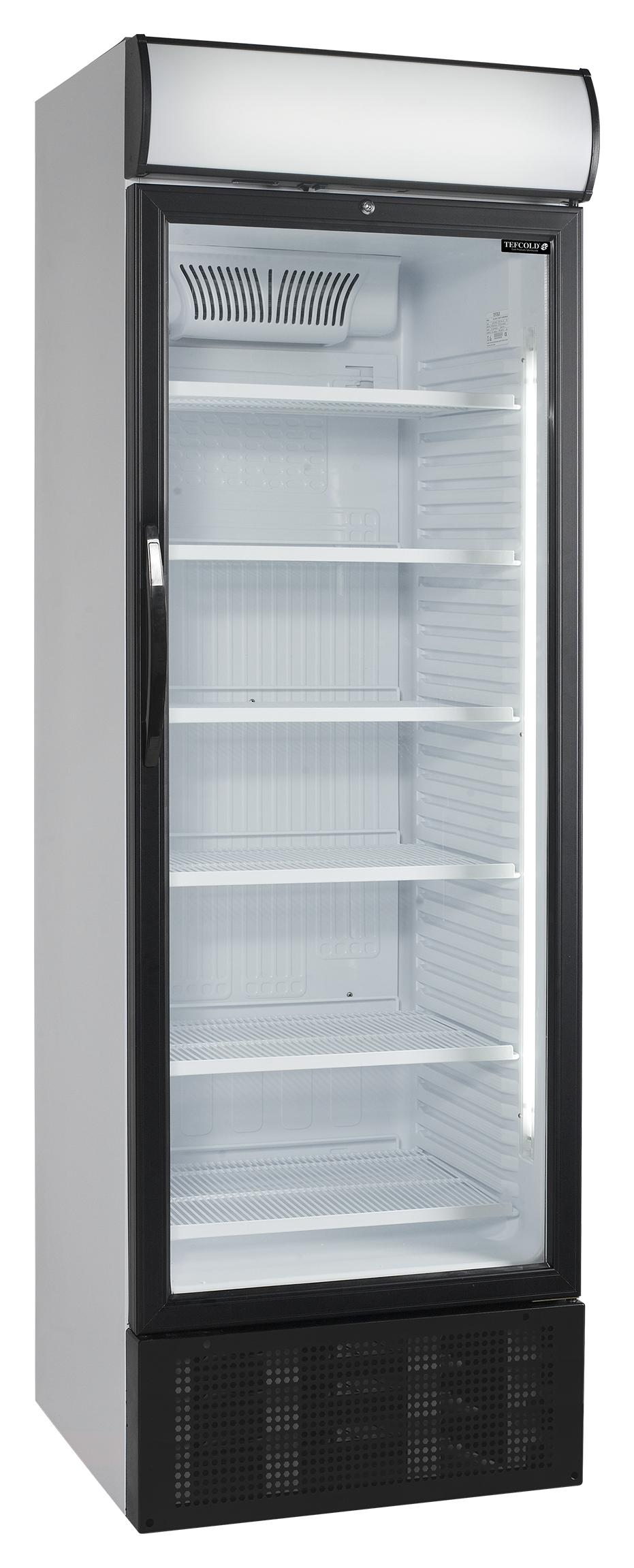 Équipement professionnel 1 porte vitrée blanc positif - SCU1450CP - Tefcold