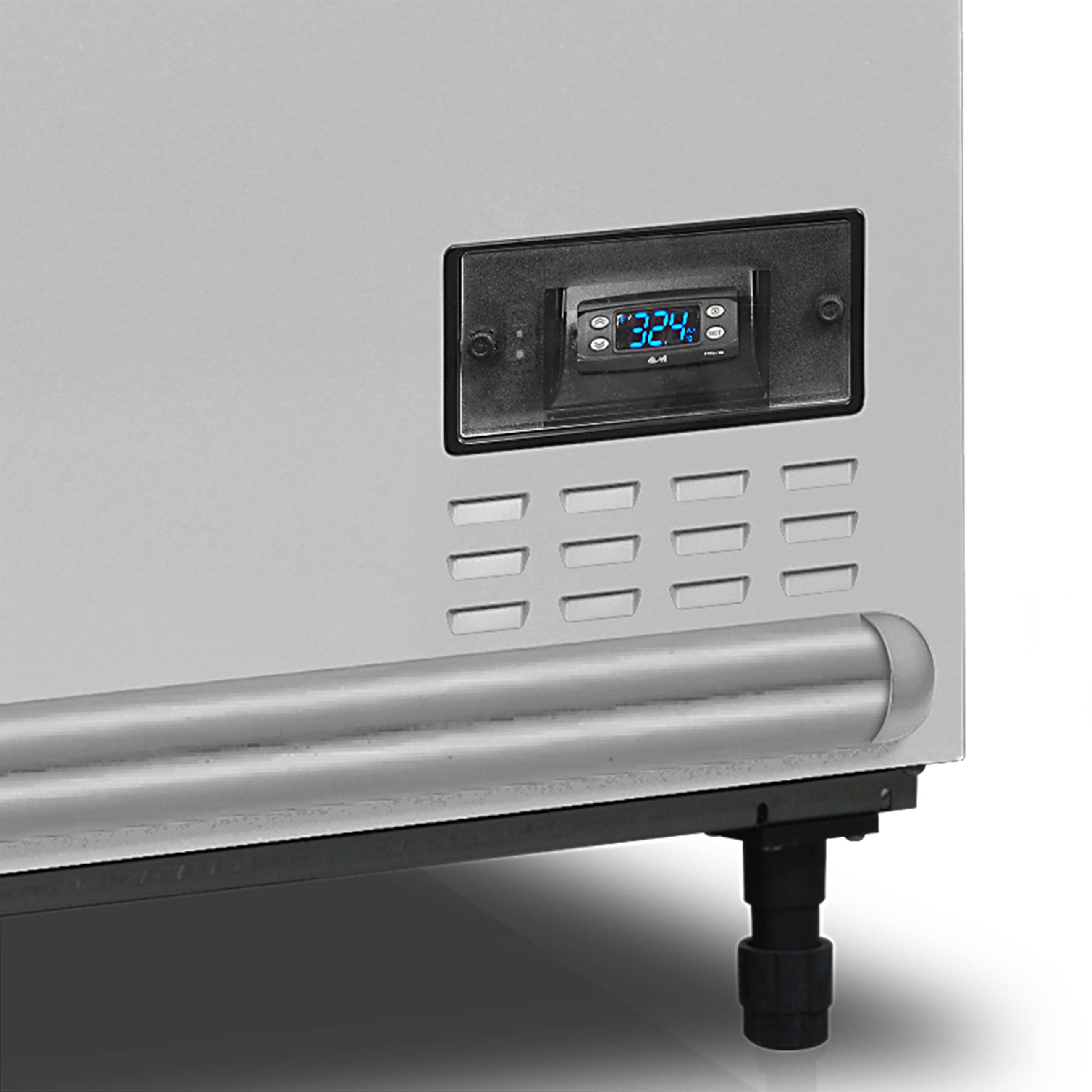 Vitrine réfrigérée professionnelle avec couvercles coulissants incurvés 500 l - SFI185-CF VS - Tefcold en cuisine professionnelle