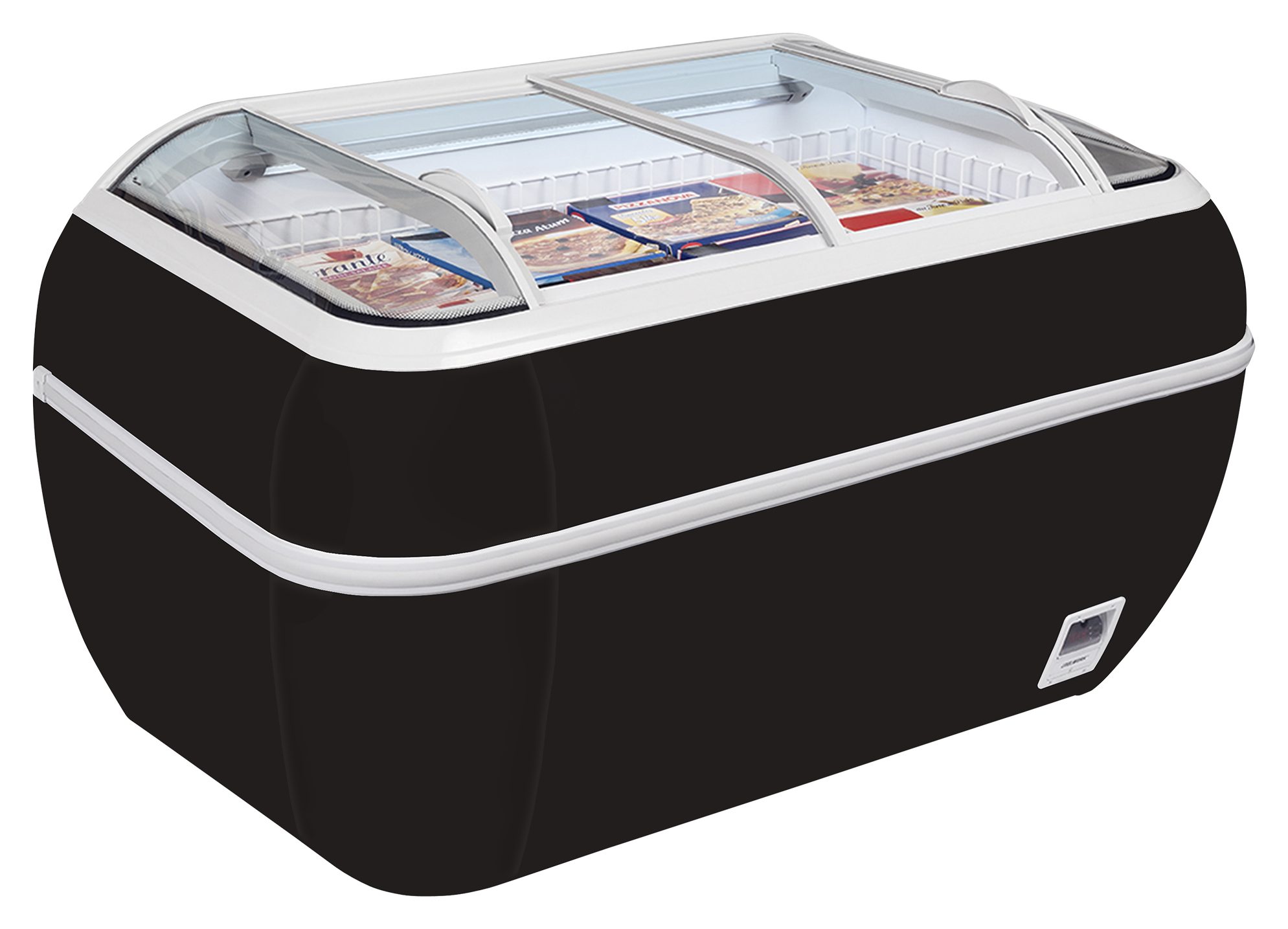 Congélateur professionnel à couvercle basculant capacité 334 litres classe climatique 3 - TWIN HEAD B-F - Tefcold